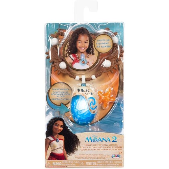 Disney Moana 2 Moana's Light-Up Shell Necklace With Sea Star - Picture 1 of 12